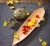 Import Black walnut plate leaf wood tray dried fruit snack leaf shaped solid wood fruit tray from China
