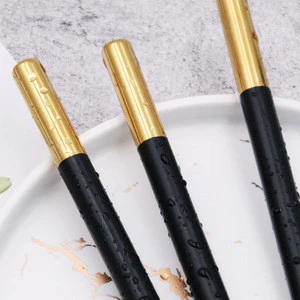 Black/Gold Stainless steel 12mm Straw for Bubble tea
