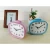 Import Blue and pink bedroom or office desk table square clock with alarm clock from Japan