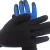 Import Blue Latex rubber sandy coated Double layer terry liner non slip/warm/waterproof/wear resistant winter Safety  Work Gloves from China