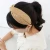 Import Bohemian Summer Straw Weaving Top Knotted Headband Handmade Wide Hair Hoop Women Girls Elastic Hair Bands from China