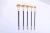 Import BOMEIJIA 6pcs A0145 China Professional Art Supplies Black Bar Fan Design Artist Paint Brushes Pens Sets from China