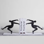 Bookend human modern home decoration accessories resin household decor