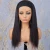 Import Brazilian Straight Human Hair Wigs Machine Made Head Band Wig Density150 Remy Hair For Women Black Natural Color Human Hair Wigs from China