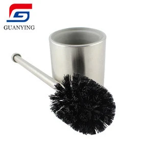 BSCI China stainless steel toilet brush with holder