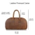 Import BSCI Factory Custom logo waterproof Premium Log Carrier Heavy Duty PU Leather Firewood Tote Bag Firewood Carrier from China