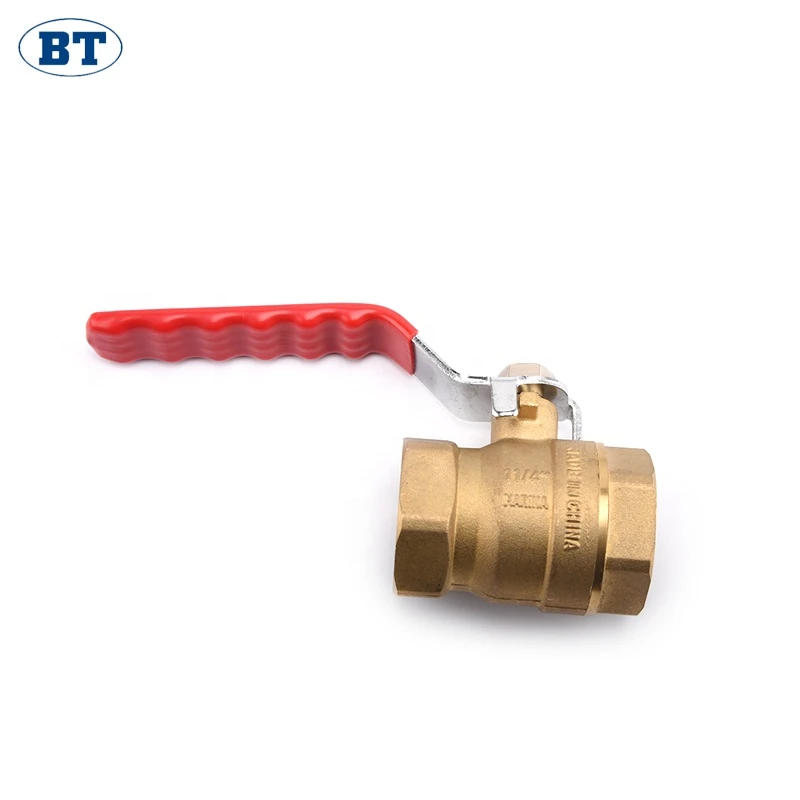 BT1005 best seller zinc coated brass ball valve dn40 dn50