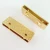 Import BZE13 Engrave Star Light Gold Plated Metal Strap End Tails Clip Buckle For Belt from China
