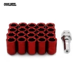 Car Accessories Universal Tire Lock Nuts Racing Tuner Anti Security Socket Standard Inner Hexagon Nut Car Accessories Universal