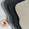 car mat polyester felt floor covering pvc