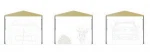 Car Storage Tent Car Cover Canopy Tent Folding Car Shade Port Carport 100% Made in Italy