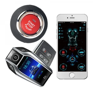 Cardot New  Remote Starter Start Stop Pke Keyless Entry System 4G Car Alarms