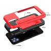 Case for iPhone 12 case With Card Holder Slot Shockproof Protect Phone Case for Samsung