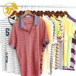 Casual and comfortable sort second hand clothes of men short T-shirt AB