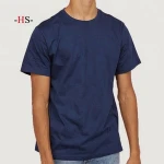 Casual  soild color t shirt style  loose mans summer T-shirt