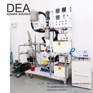 CBD Lab Extractor Distiller 5l Short Path Unit Molecular Essential Oil Distillation Equipment DEA-DZL-5