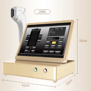 CE Approved Facial Body lifting 3D Hifu focused ultrasound anti-wrinkle beauty machine 1-11 lines 2 cartridges/ each 10000 Shot