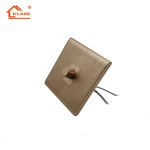 Ceiling fan electric switch 1 gang small button fan speed controller wall switch