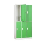Changing room clothes 6 door metal / iron locker