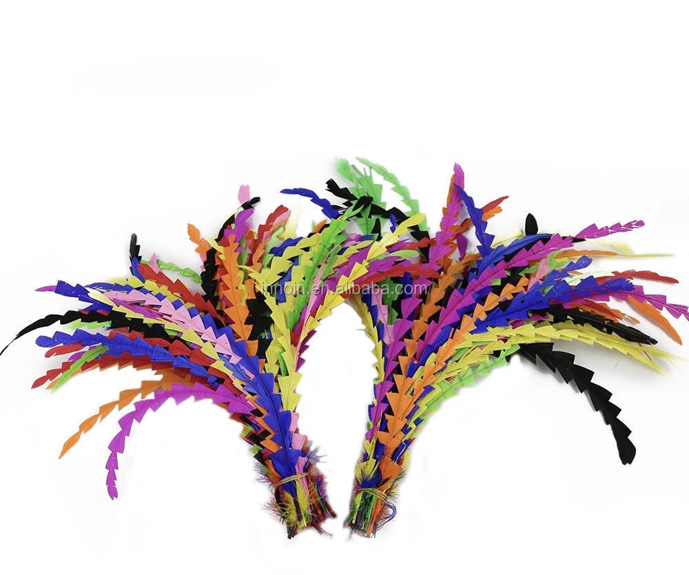 Cheap DIY Rooster Tail Feather For Carnival Headdress Decoration