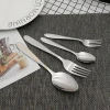 Cheap Hotel Stainless Steel Flatware Set Gold Plated Cutlery Set