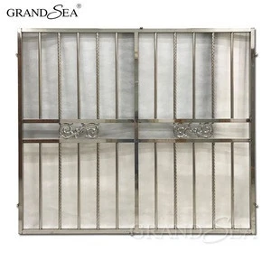 Buy Modern Decorative Simple Stainless Steel Window Grill Design