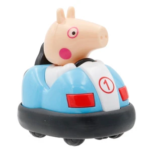 Cheap small car gift promotional baby gift toy anime cartoon small figure toy car for children