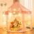 Import Childrens indoor princess toy tent fabric kids tent bed kids play house from China