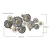 Import China factory wholesale home decor wall mount unique design wall decor from China