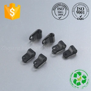 China Manufacturer fasteners Auto Parts UV Protected Plastic Wire Cable Clamps R-type Cable Clips