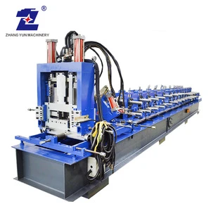 China Manufacturer Long Performance Life C Z Purlin Channel Roll Forming Machine