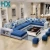 Import China manufacturer natural modern style fabric sofa from China