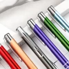 China Professional Manufacture Luxury Metallic Promotional Ball Pen Colorful Metal Ballpoint Custom Pen With Logo Pen