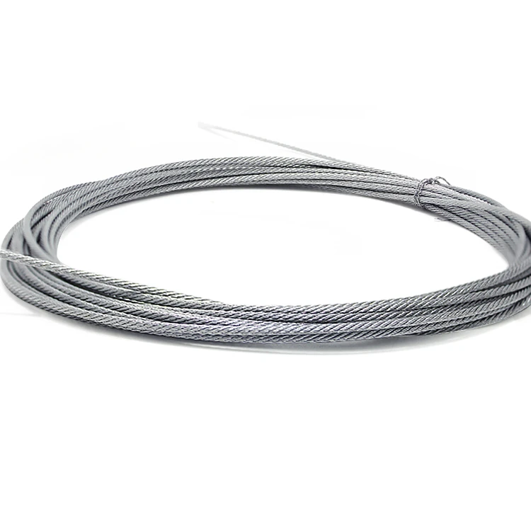 china steel cable carbon wire rope 6x19 7x19 galvanized steel wire rope