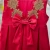 Import Chinese golden flower red hand embroidery designs for baby dresses from China