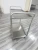 Import Chinese Manufacturer Luxury Double Layers Stainless Steel Roast Beef Tool Drink Serving Trolley Cart from China