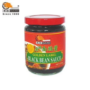 Chinese Popular and Tasty Golden Label Black Beans Chili & Pepper Sauce