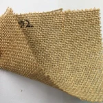 Christmas burlap jute hessian fabric for craft and wedding decor