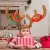 Import Christmas Gift Inflatable Reindeer Antler Toys Party Games with Ring Toss for Kids from China