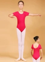 CL00167Kids Leotard Girls Leotard /Training Dancewear/ Dance long Sleeve Leotard