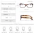 Classic Anti-blue Myopia Glasses Eye Protection for Computer Games  Square Rice Nail Glasses
