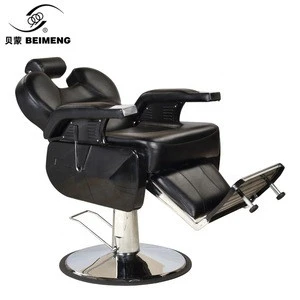 Classic modern mobile reclining salon barber chair