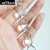 Import Clear crystal bead curtain for lamp accessories or wedding decoration from China