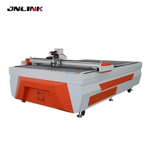cnc vibrating knife corrugated paper cutting machine