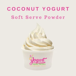 Coconut Frozen Yogurt Powder Mix 12 Kilograms Per Box