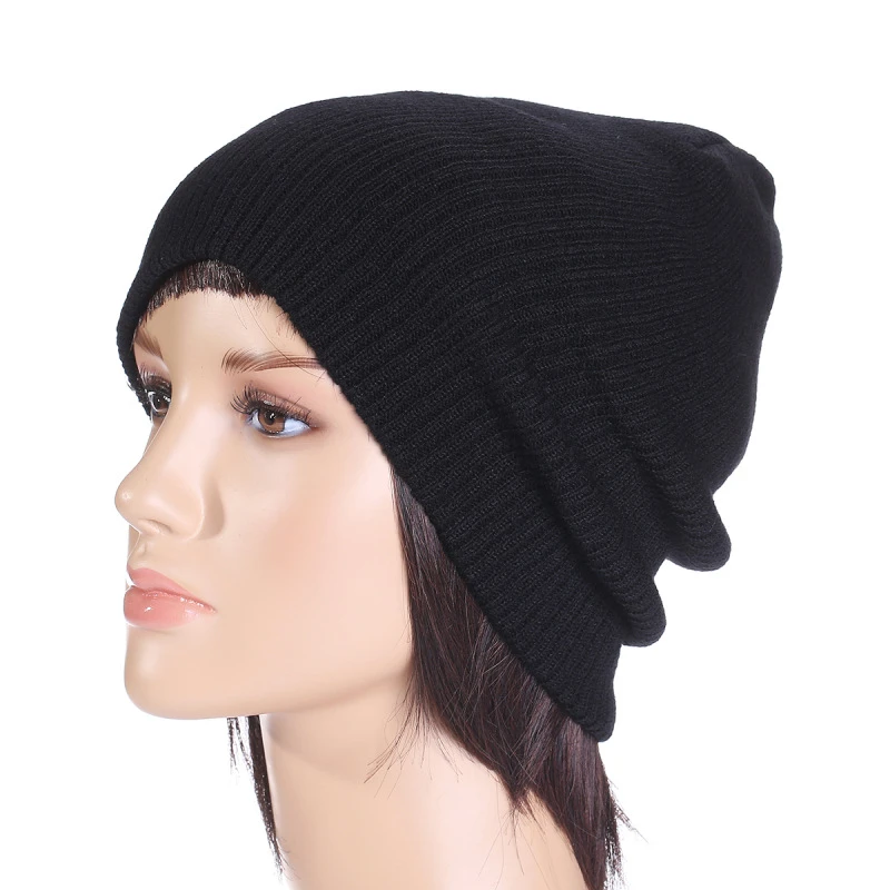 Cold Weather Winter Warm Soft Stretchy Daily Cap Knit Beanie Winter Hats for Men and Women