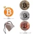 Collectible exact holo custom create purse free shipping gold cupper souvenir bitcoin coin