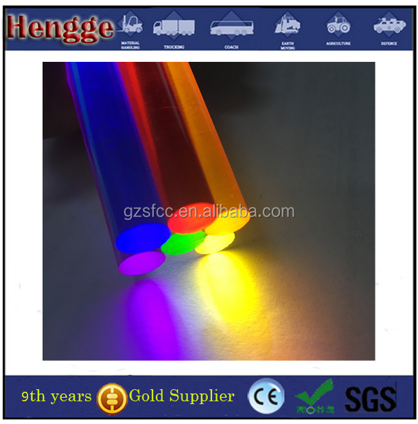 Buy Colored Led Round Pc Plastic Rod from Guangzhou Hengge Prouducts Co ...