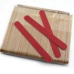 Colorful Round custom sponge disposable nail file Wooden