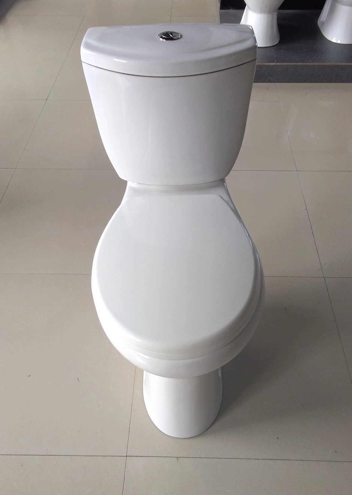 Comfort height 470mm elderly P-TRAP ada two piece handicap disabled toilet